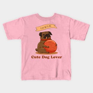 Cute dog lover Kids T-Shirt